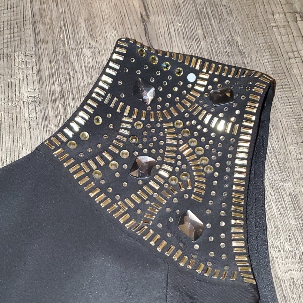 🆕️Modern DJ-Jaz‎ Dress w/ Metallic Studs - Picture 3 of 8